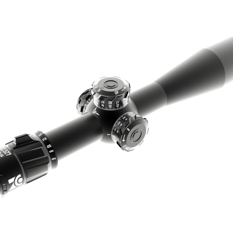 Zero Compromise Optic (ZCO) ZC527 5-27X56 FFP Illuminated 0.1 MIL MPCT3X Rifle Scope (+ZCO 2pc Rings)