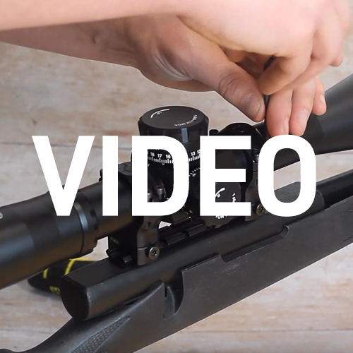 HOW TO: Mount a Rifle Scope – using Two Piece Rings