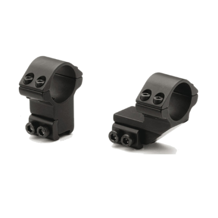 Sportsmatch HETO42C 1 inch 2 Piece High Extended Airgun / Rimfire Scope Rings