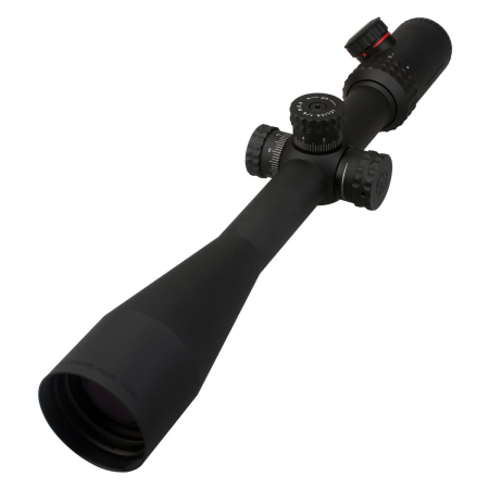 Vector Sentinel 8-32x50 Gen II SFP Illuminated 1/8MOA MP Rifle Scope inc Free Weaver Rings