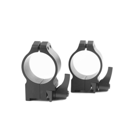 Warne Maxima 1 inch or 30mm Quick Detach Scope Rings, X High, 30 mm