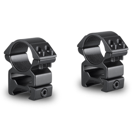 Hawke Match Mount 1 inch 2 Piece Quick Peep High Weaver Scope Rings