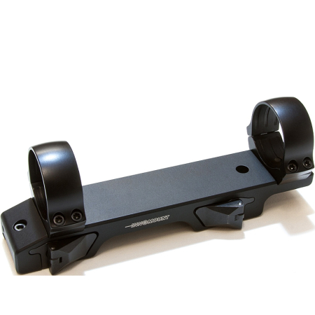 Innomount 30mm Weaver/Picatinny 1 Piece Quick Release High (20mm) Extended Offset (25mm) Mount