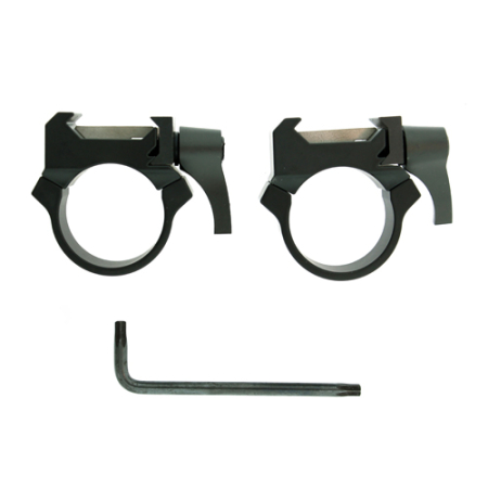 Leupold QR Weaver 1" Low Matte Rings 
