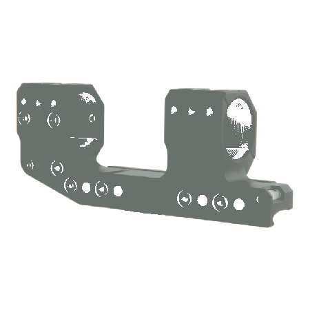 Spuhr ISMS Cantilever One-Piece Picatinny Mount-30mm-20 MOA-38mm