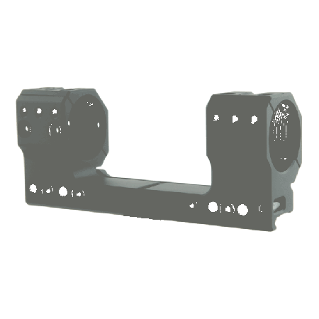 Spuhr ISMS One-Piece Long Saddle Picatinny Mount-34mm-44.4 MOA-38mm