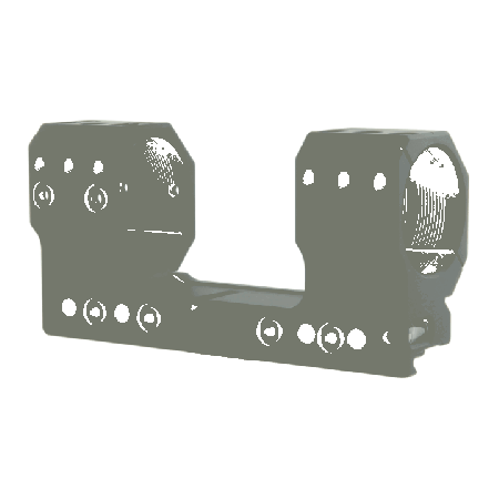 Spuhr ISMS SP-5602 35mm High (38mm) 20.6 MOA Picatinny One-Piece Mount