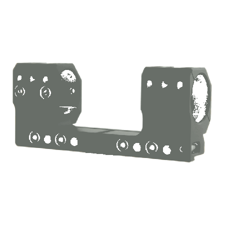 Spuhr ISMS Mount To Fit Sako TRG / Tikka T3(X)-30mm-24 MOA-35mm