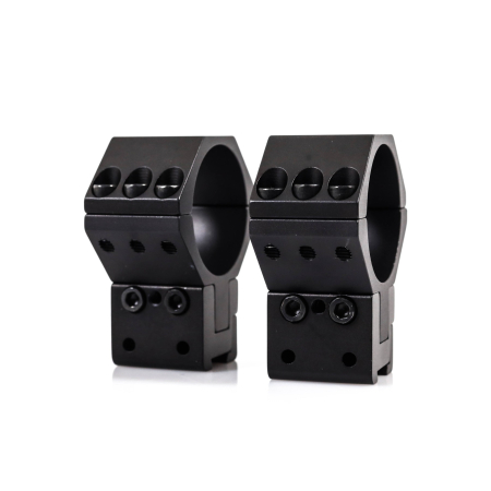 WULF 34mm 40 MOA Adjustable 6 Screw 9-11mm 2 Piece Dovetails Rings